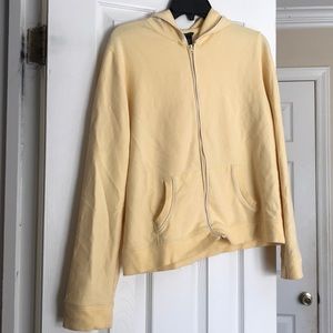 Abercrombie yellow hoodie